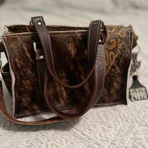 Holy Cow Couture.  Small town tote